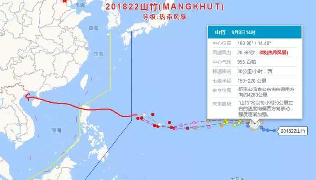 第22号台风“山竹”生成，极可能成为今年“风王”！湛江将会……