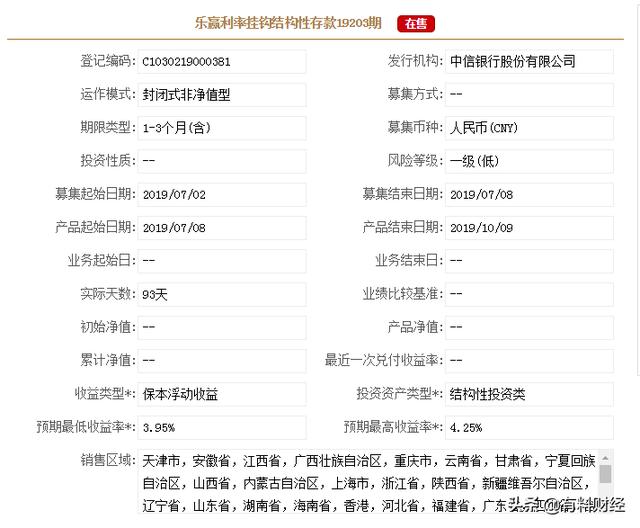 中行最新存款利率表；在售的银行理财产品，保本型最高收益率4.3%