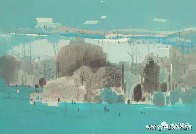 静水深流      2018中国水彩研究优秀作品展