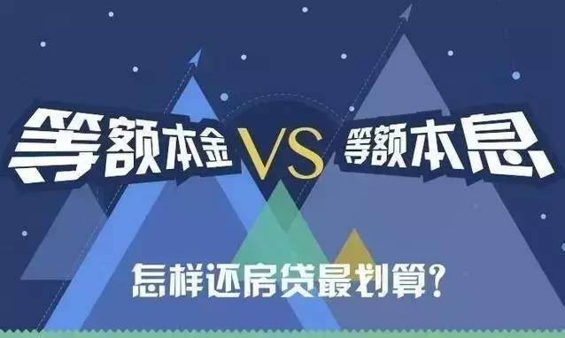 买房还贷，怎么才划算？等额本息和等额本金的区别！