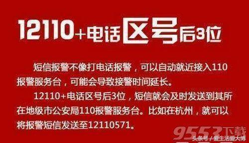 手机短信怎么报警 手机短信报警号码是多少？