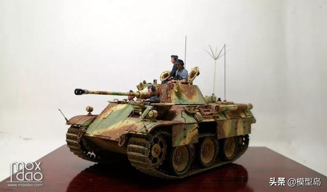 1/35 麦田M4A3E8和樱花萝莉豹 | 模型作品