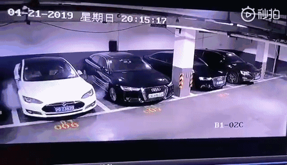 特斯拉在上海地下车库自燃！A股新能源汽车板块受惊吓