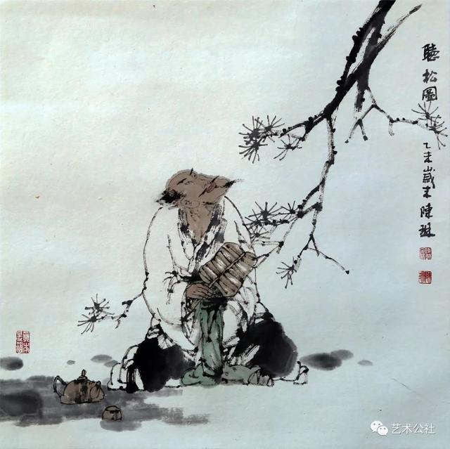 中国艺术公社推荐——陈琳人物画作品赏析