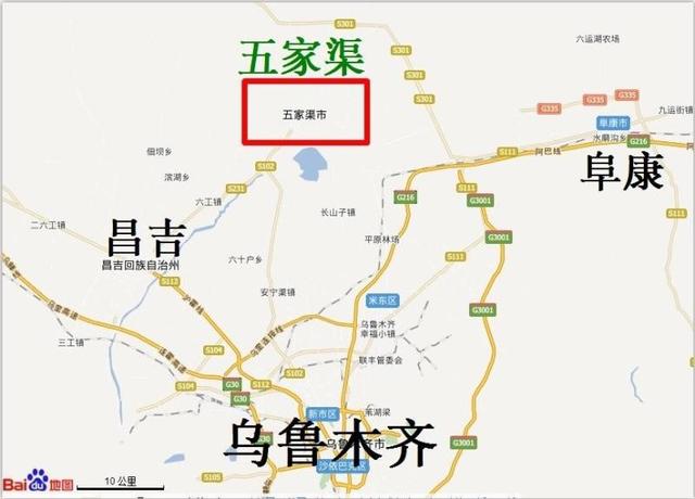 新疆自治区城市定位PK：阿拉尔/图木舒克/五家渠