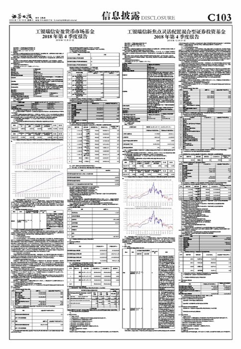 工银瑞信安盈货币市场基金 2018年第4季度报告