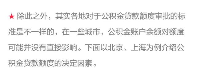 公积金余额越多贷款额度越高吗？这次你真的想错了！