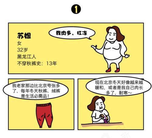 冬天这么冷，你为啥不穿秋裤？