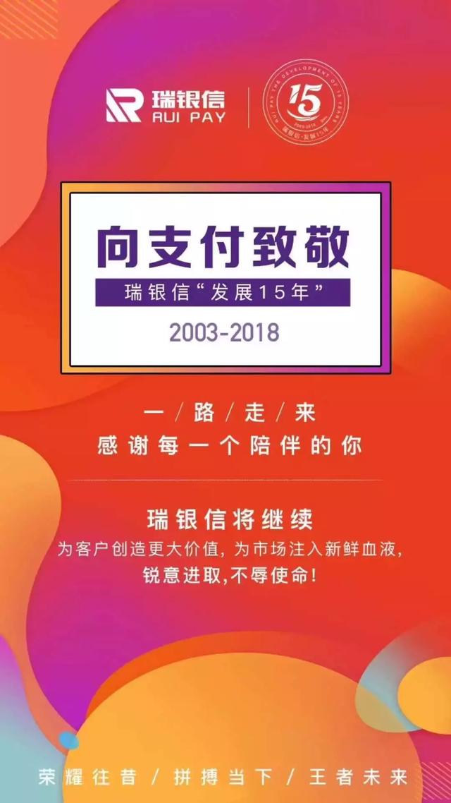 改变，我们一直在路上——瑞银信“发展15年”