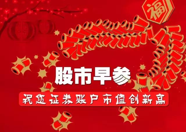 股市早参：一信号曝光下一波行情龙头 中报高增长二线蓝筹显强势