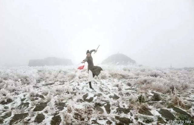 倾城佳人，带你领略武功山的风花雪月，你还在等什么