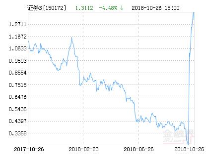 申万证券B净值下跌4.48% 请保持关注