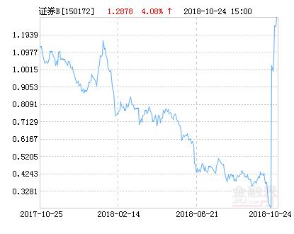 申万证券B净值上涨6.59% 请保持关注