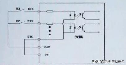 变频器主回路及控制回路接线