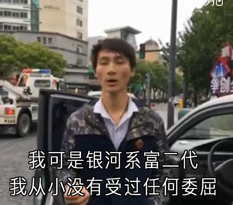 “我从小没受过任何委屈” 当各种游戏中的“富二代”遭遇扣车后