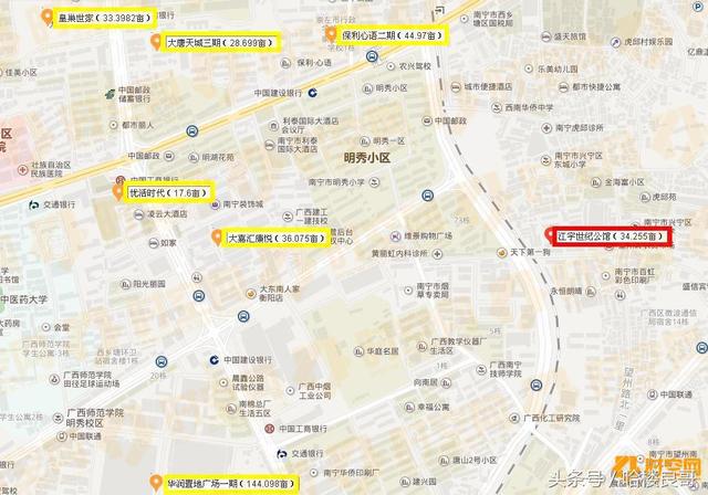 南宁土拍：望州路34亩旧改项目落地，这下老城区新房市场更热闹