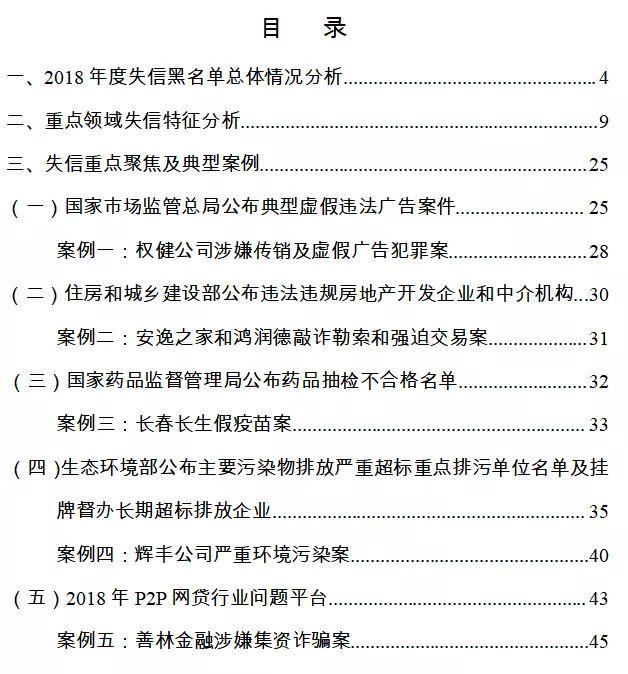 权健、长生、善林金融……去年5大失信“典型”来了！