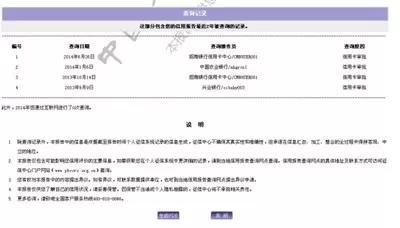 最强攻略 : 查询个人信用报告，不用再跑银行啦